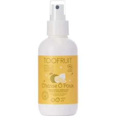 Spray Répulsif Anti-Poux Bio - Chasse Ô Poux TOOFRUIT