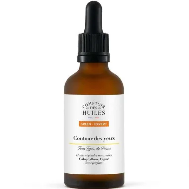 Huile Contour des Yeux Bio - Calophylle & Figue - COMPTOIR des Huiles