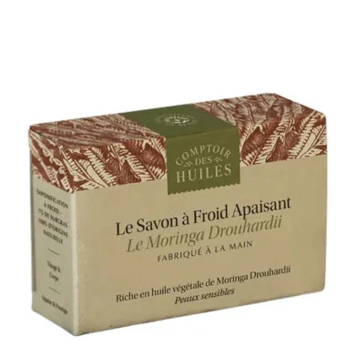 Savon Surgras Apaisant "Le Moringa Drouhardii" - COMPTOIR des HUILES