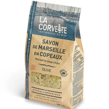 Copeaux de Savon de Marseille Olive - LA CORVETTE