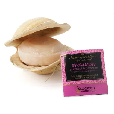 Savon Ayurvédique Régénérant Bergamote - KARAWAN Authentic