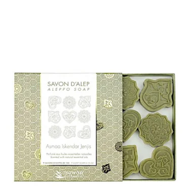 Coffret Mini Savons d'Alep 95% d'Huile d'Olive - KARAWAN AUTHENTIC