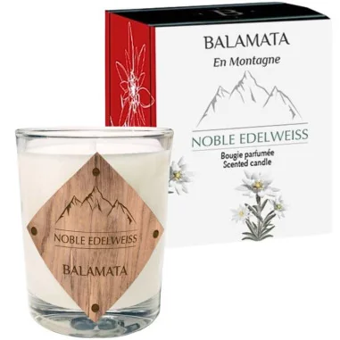 Bougie Parfumée Noble Edelweiss - BALAMATA