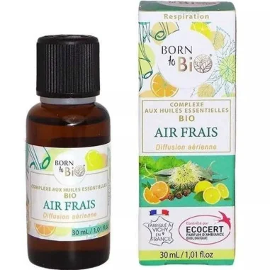 Synergie aux Huiles Essentielles Diffusion - Air Frais - BORN To Bio