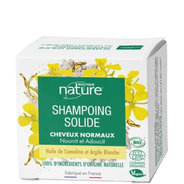 Shampoing Solide Cheveux Normaux Bio - BOUTIQUE NATURE