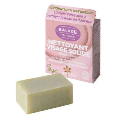 Nettoyant Visage Solide Bio - BALADE en Provence