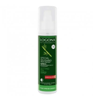 Spray Coiffant Spécial Brushing Bambou Bio - LOGONA