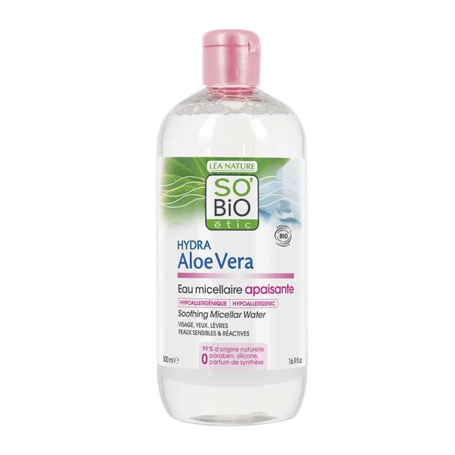 Lait Démaquillant Bio - Peau Sensible Réactive - SO BIO étic