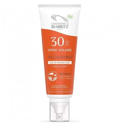 Spray Solaire Bio SPF 30 - LABORATOIRES de BIARRITZ