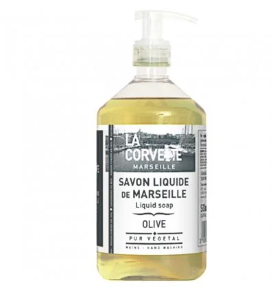 Savon Liquide de Marseille Olive - LA CORVETTE