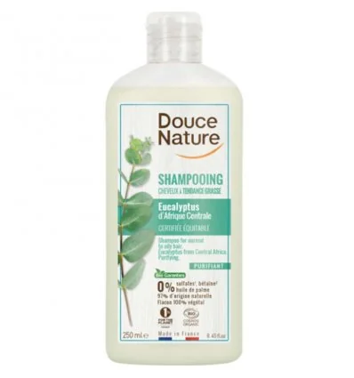 Shampoing Purifiant Cheveux Gras Eucalyptus Bio - DOUCE NATURE