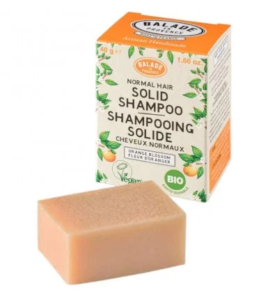 Shampoing Solide Bio Fleur d'Orange - BALADE en PROVENCE