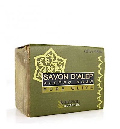 Savon Alep Pure Olive à 95% - KARAWAN Authentic