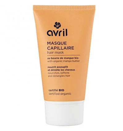 Masque Capillaire au Beurre de Mangue Bio - AVRIL Beauté