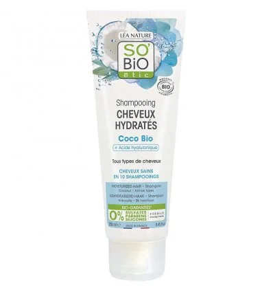 Shampoing Hydratant Coco Bio - SO'BIO étic - Cheveux Déshydratés