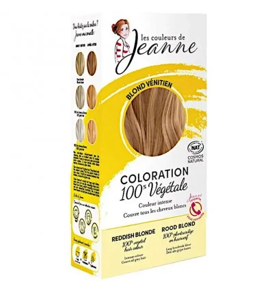 Coloration Végétale Blond - Couleurs de Jeanne