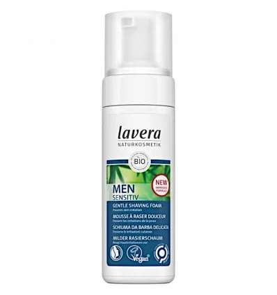 Mousse à Raser LAVERA Men Sensitiv - Un Rasage Douceur pour Homme