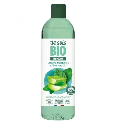 Gel Douche Menthe Fraîche & Aloé Véra Bio - JE SUIS BIO