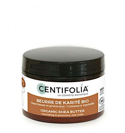 Beurre de Karité Bio CENTIFOLIA - Visage, Corps & Cheveux