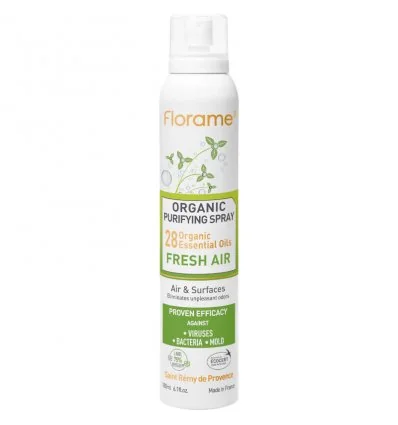 Spray Purifiant Bio "Fraîcheur" FLORAME aux Huiles Essentielles