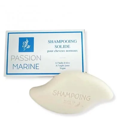 Shampoing Solide Cheveux Normaux Olive & Argile Jaune - PASSION MARINE