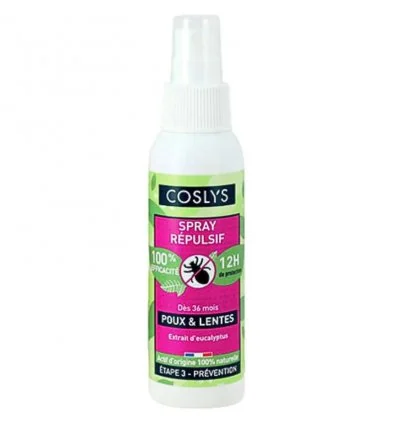 Spray Répulsif Poux & Lentes - COSLYS