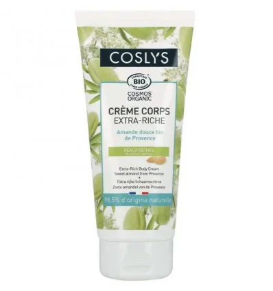 Crème Corps Ultra-Riche Amande Douce Bio - Peaux Sèches - COSLYS