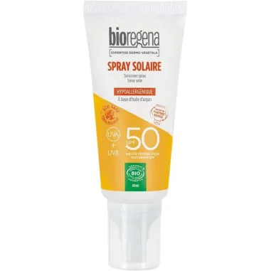 Spray Solaire Bio SPF 50 - Visage & Corps - BIOREGENA