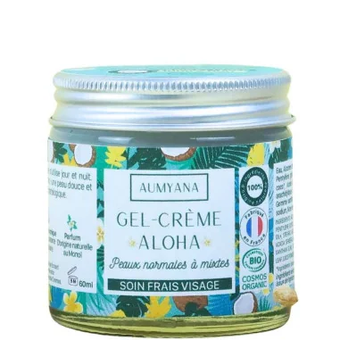 Gel-Crème Visage au Monoï Aloha Bio - AUMYANA