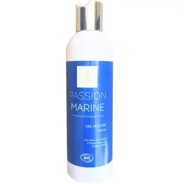 Gel Douche Tonifiant Algues Marines Bio & Ylang-Ylang - PASSION MARINE