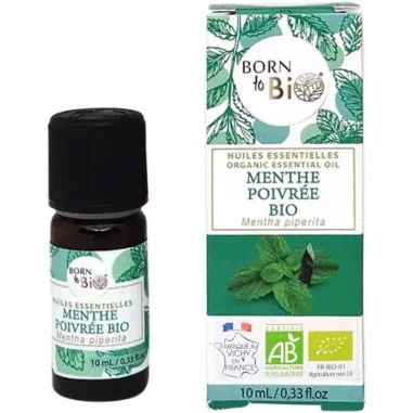 Huile Essentielle Menthe Poivrée Bio - BORN To Bio