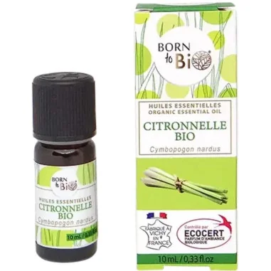 Huile Essentielle Citronnelle Bio - BORN To Bio