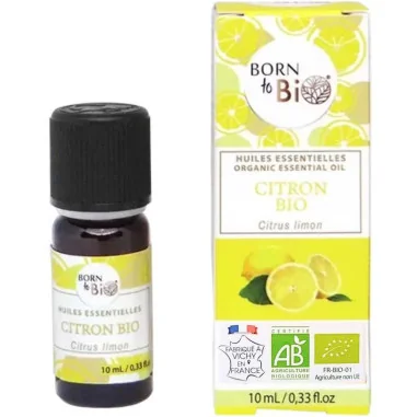 Huile Essentielle Citron Bio Antiseptique - BORN To Bio