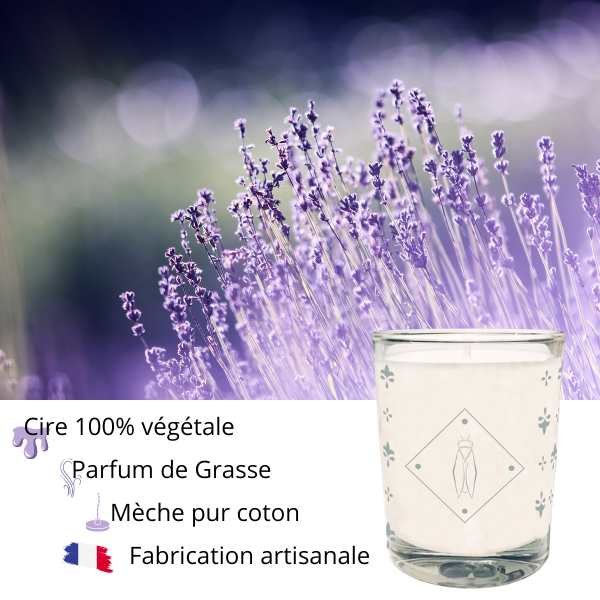 Bougie Parfumée Lavande Chic BALAMATA