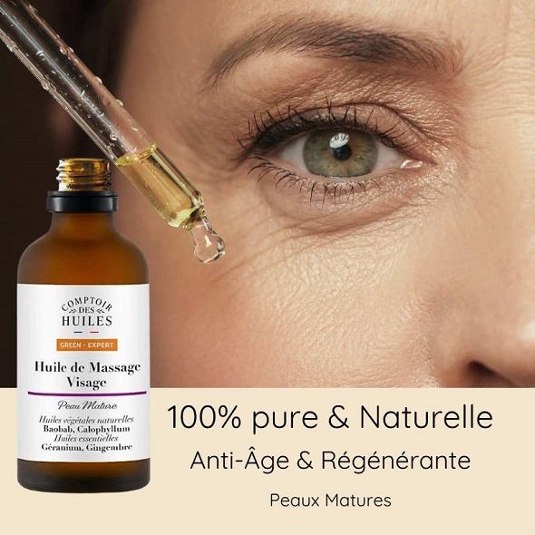 Soin Visage Peaux Matures Bio Comptoir des Huiles