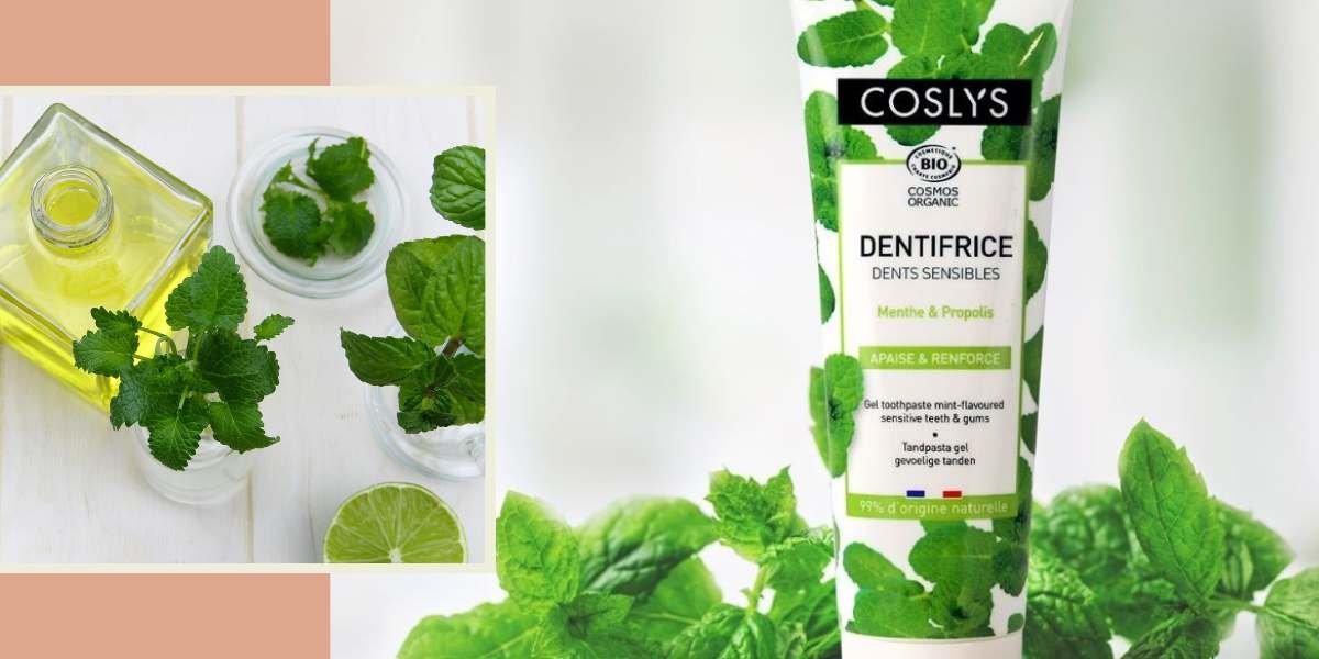 Dentifrice Dents sensibles Menthe et Propolis Coslys 75ml