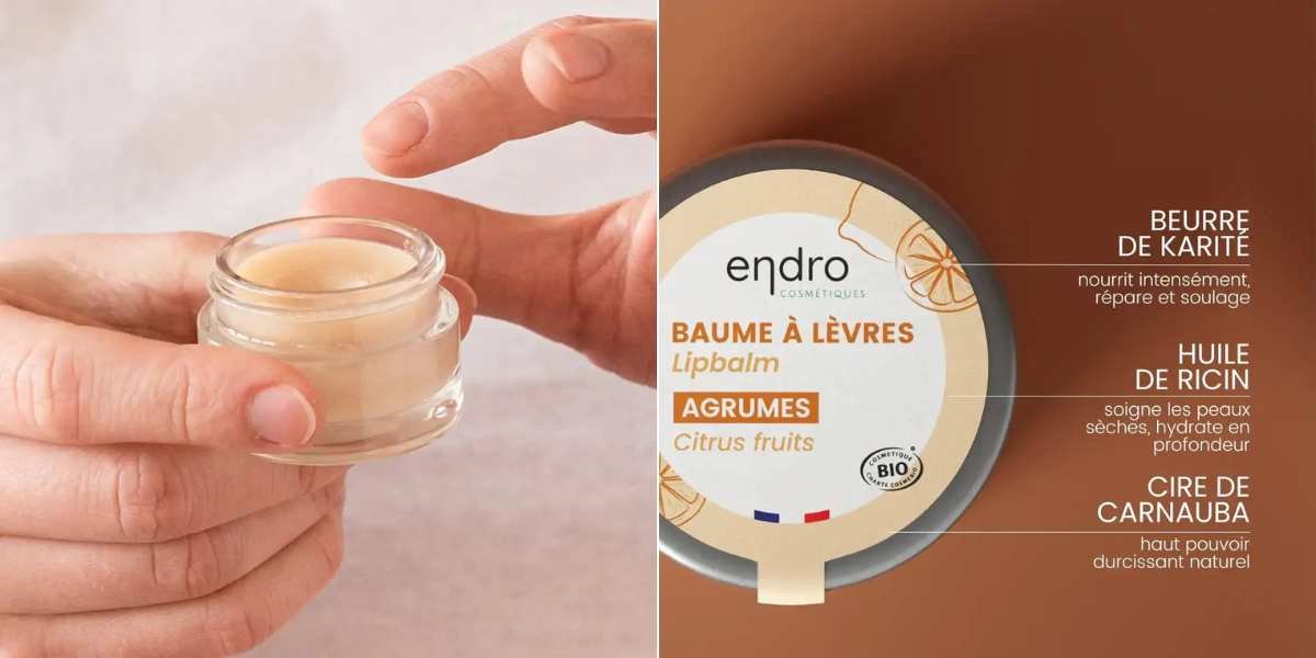 Baume &agrave; L&egrave;vres Agrumes Endro Cosm&eacute;tiques