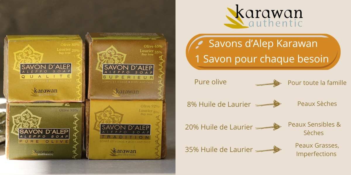 Savon Alep Karawan Authentic